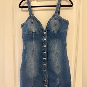 Signature 8 denim dress